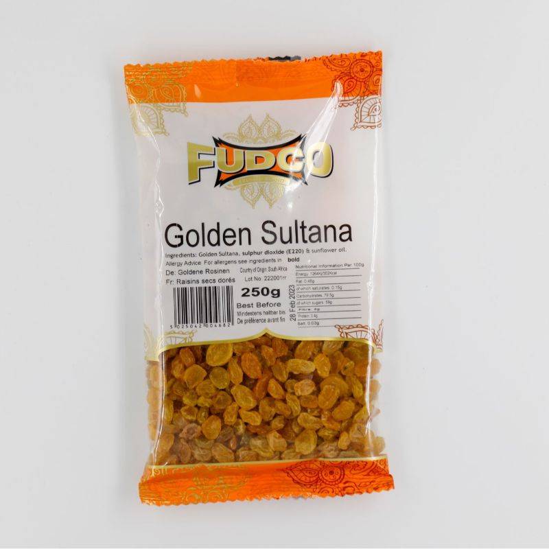 Fudco Raisins Golden Choice JS Tray (250g)