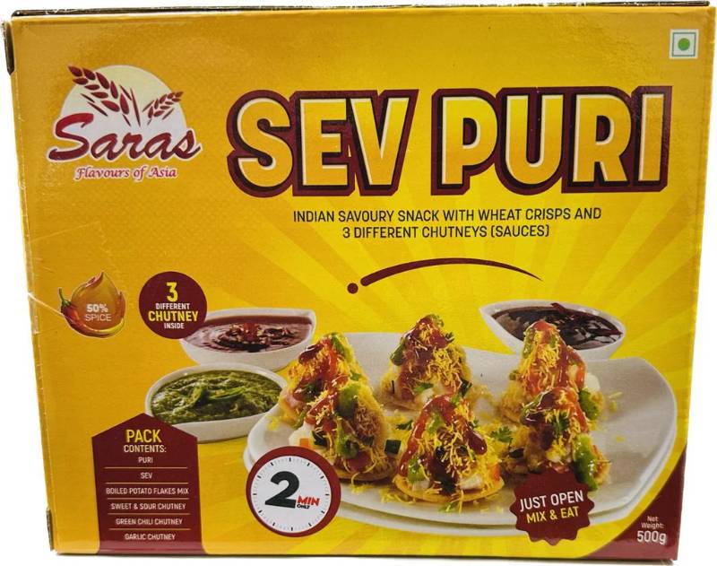 Saras Sev Puri Kit 500g x 10