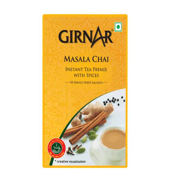 Girnar Instant Tea Premix With Masala 140g (5 Pack)