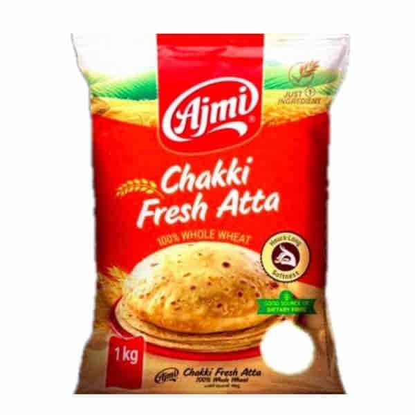 Ajmi Chakki Fresh Atta 1kg