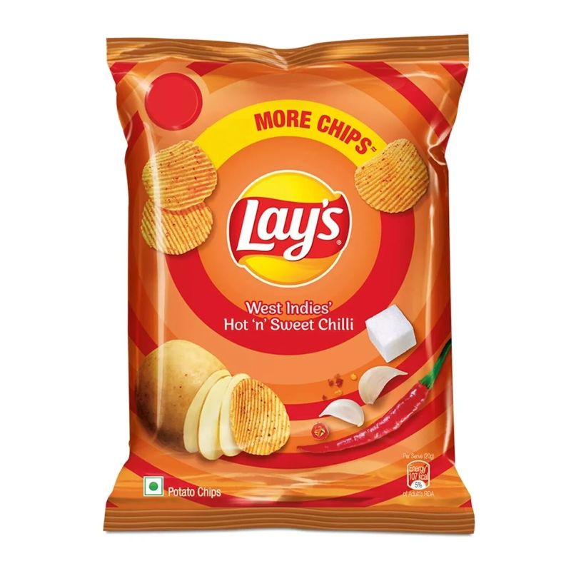 Lays Hot & Sweet Chilli