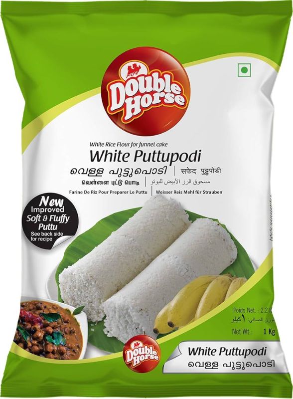 Double Horse White Puttupodi