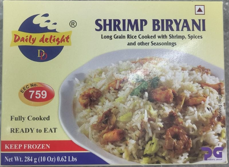Daily Delight Shrimp Biriyani