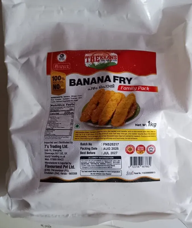 Thekkens Banana Fry Family Pack