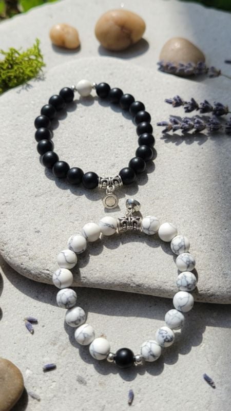 Pulseras de Piedra para Compartir PAR