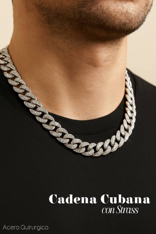 Cadena Miami con Strass