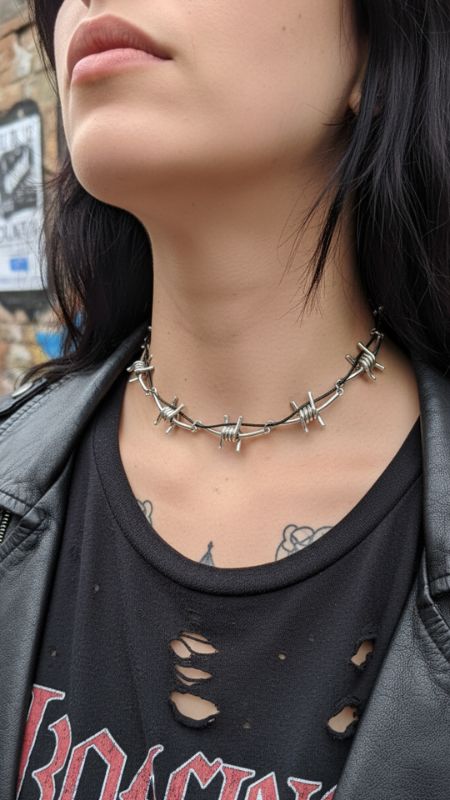 Choker Alambre de Puas