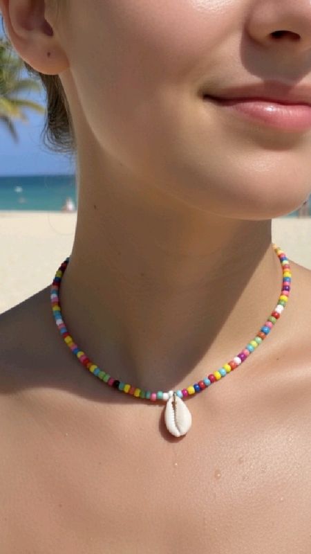 Collar de Mostacillas con Bucio