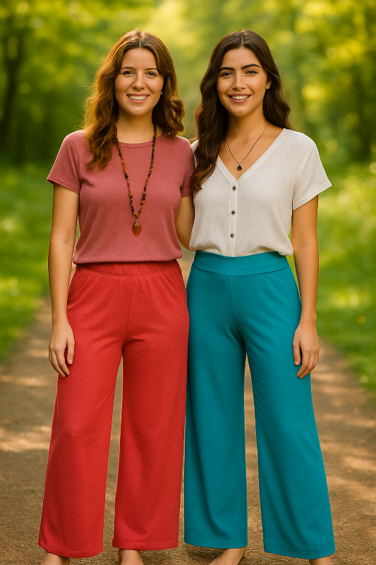 Pantalon Palazo Lanilla