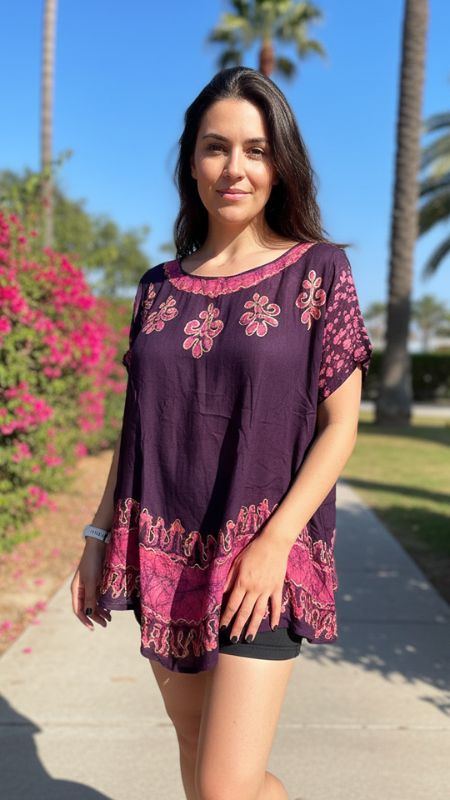 camisola indu bordado y color