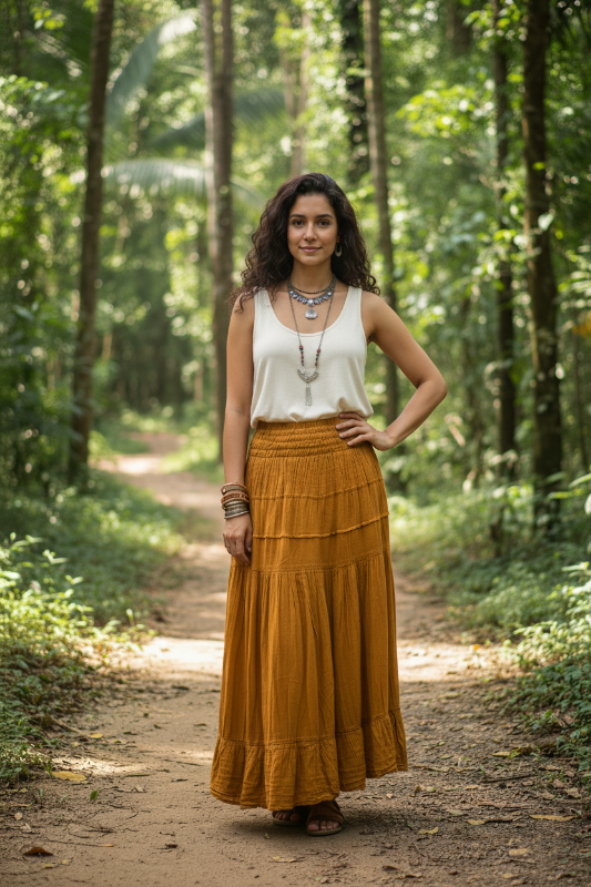 Pollera Bambula Larga