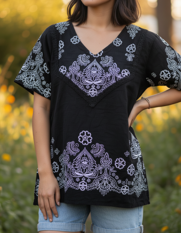 Camisola Bambula Estampada SAN