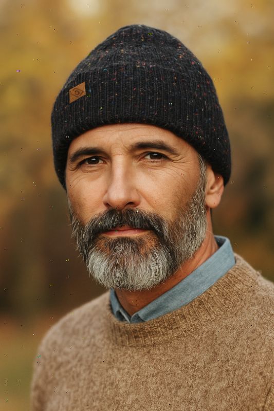 Gorro de Lana/Chenille Interior Peluche