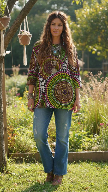 Camisola Algodon Mangas Tres Cuartos