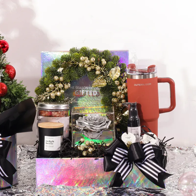 SIGNATURE CHRISTMAS HOLO SHINETASTIC HAMPERS
