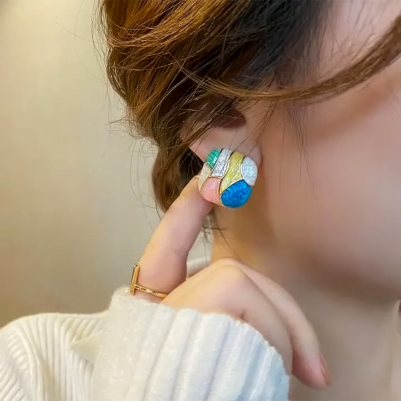 Korean Pure Heart Earring