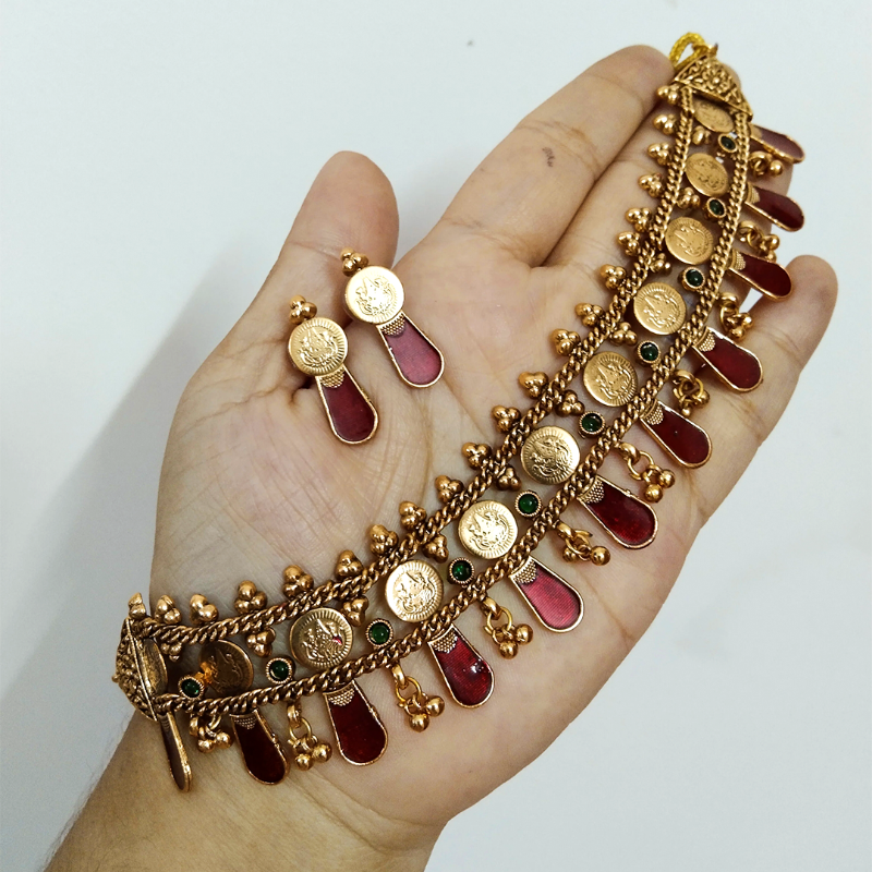 Palakka Coin Choker Set