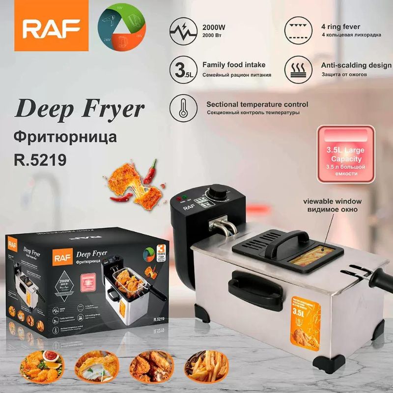 Petite friteuse à huile electrique pour utilisation domestique