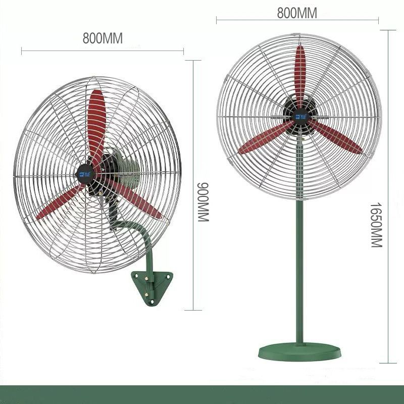 Ventilateur industriel haute puissance sur pied