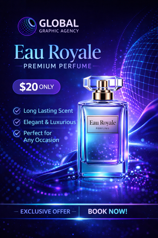 ✨ Make your perfume brand look premium and unforgettable