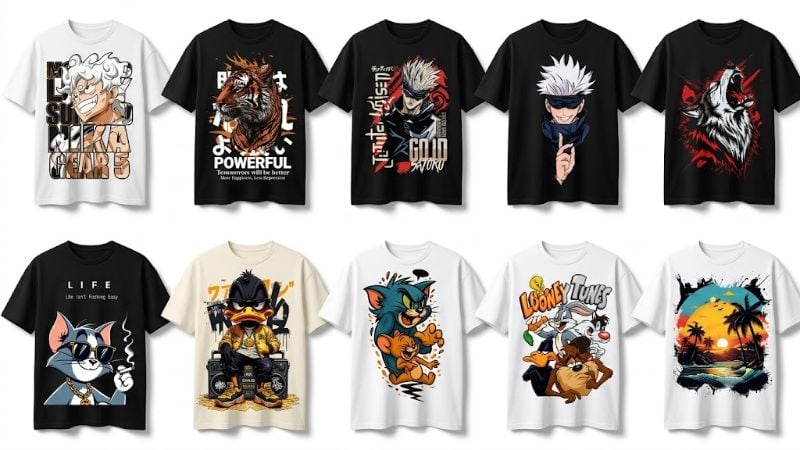 👕 Custom DTF Printing – Print on Your Clothes or Get Ready-Made T-Shirts!