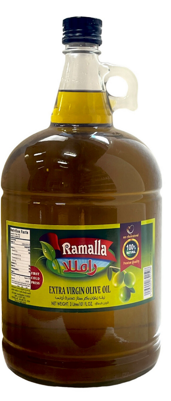 Ramallah Olive Oil 4x3Ltr