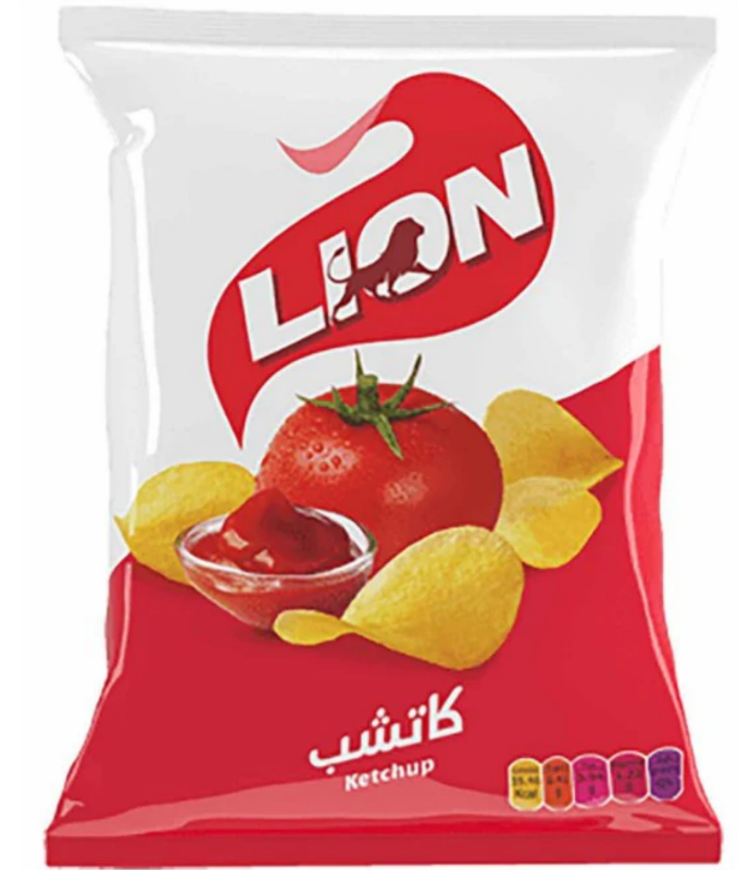 Lion Chips Large "Ketchup"
