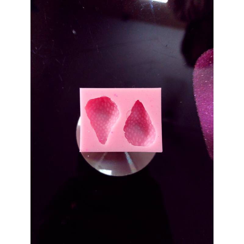 Half Strawberry Mould Embeds