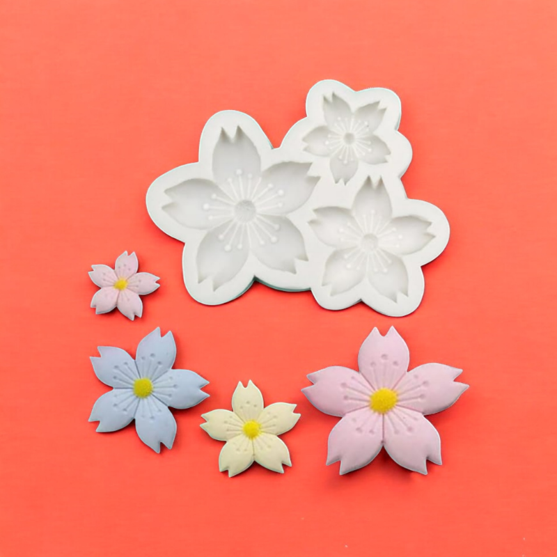 Sakura Flower Mould 3 Size