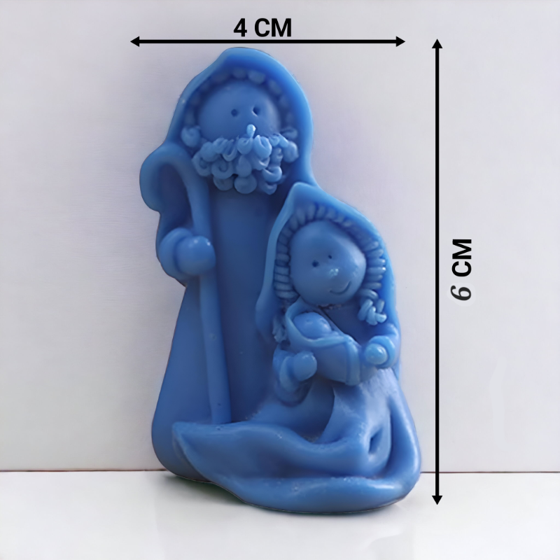 Holy Family Candle Mould