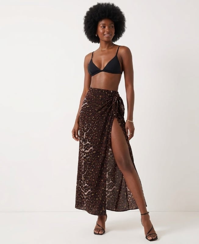 Falda playera animal print