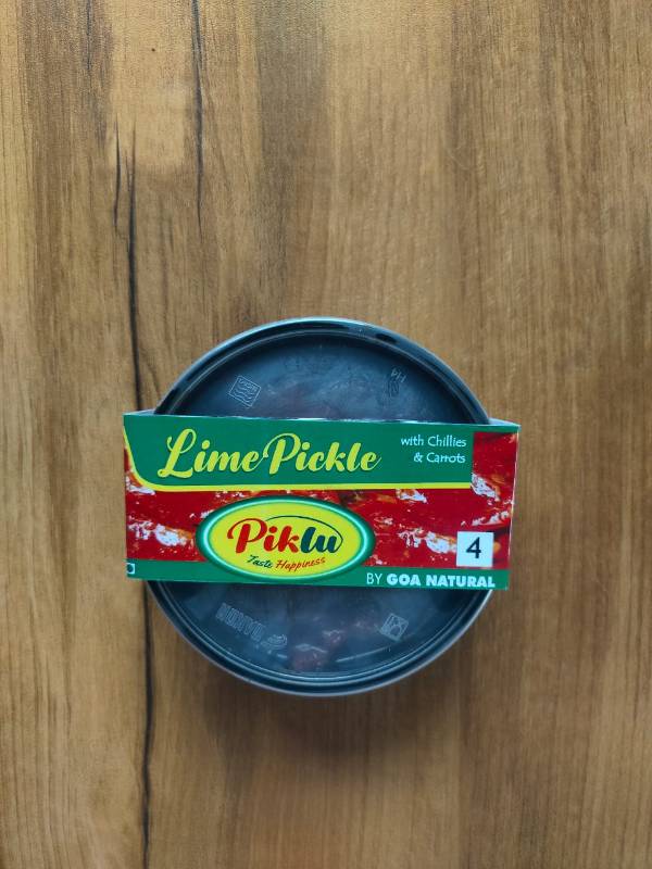 Lime pickle 4 with Chillies & Carrots