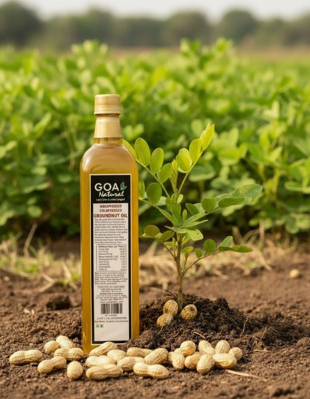 Groundnut Oil - 1 Litre PREMIUM