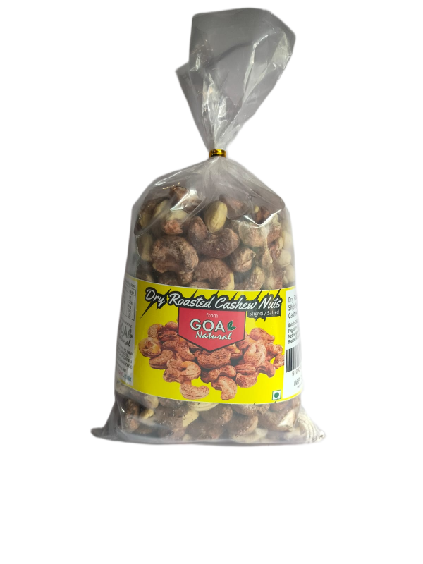 Dry Roasted Cashew Nuts Slightly Salted - 500G