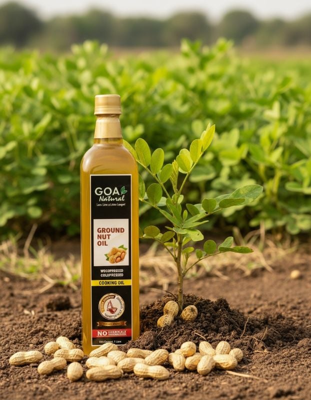 Groundnut Oil - 1 Litre PREMIUM