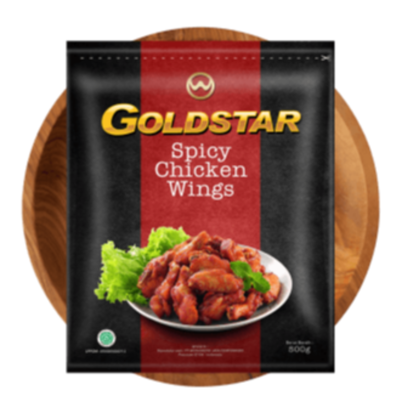 Goldstar Spicy Wing 500gr