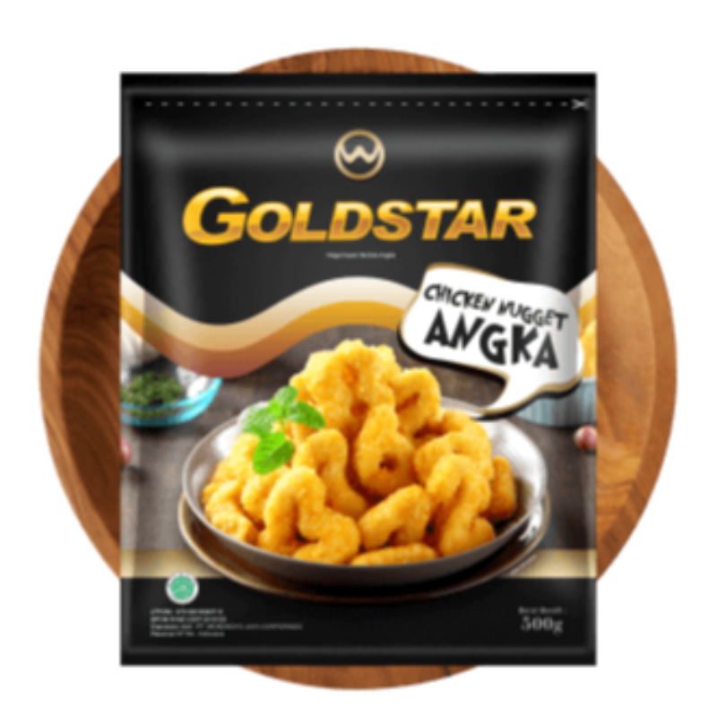 Goldstar Nugget Angka 500gr