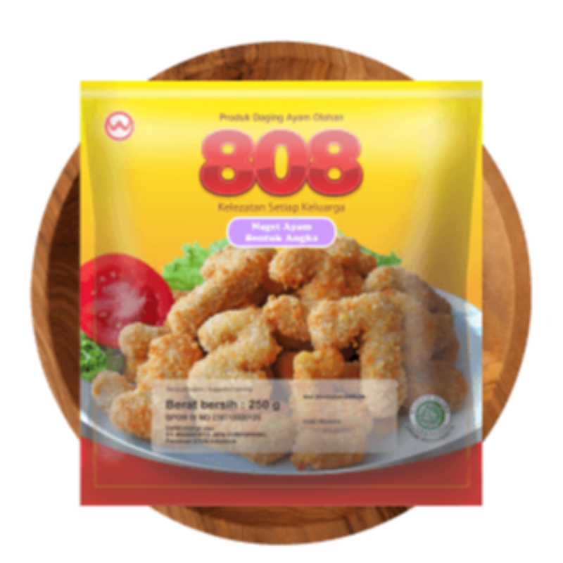 808 Nugget Angka 250gr