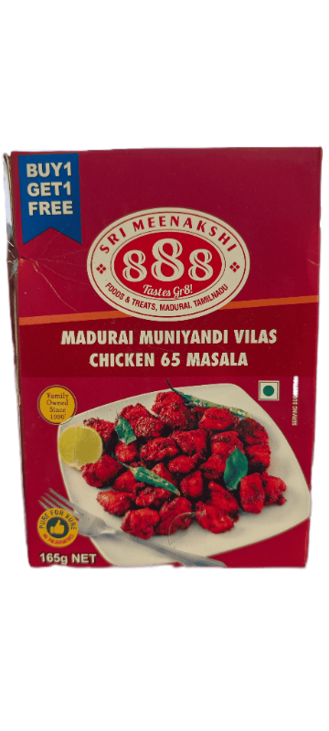 888 Madurai Muniyandi Vilas Chicken 65 Masala
