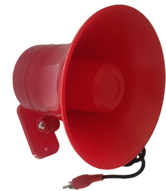 External Red Speaker for Security Camera