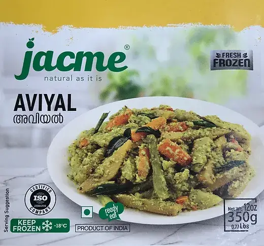 Jacme Aviyal Frozen 350gm