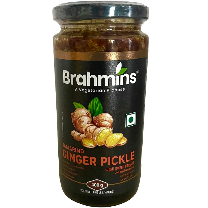 Brahmins tamarind ginger pickle