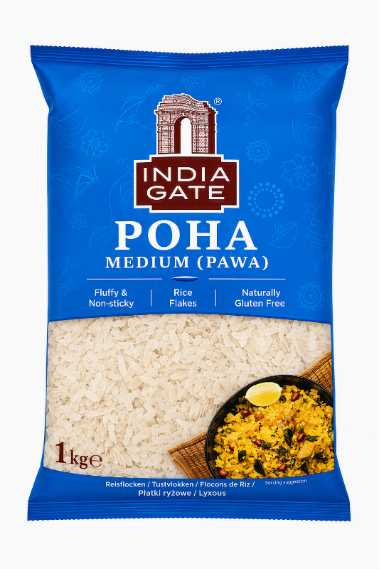 India Gate Poha (Medium) 1kg
