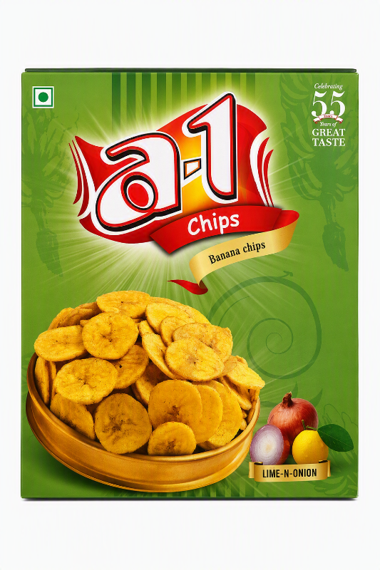 A1 Banana Chips (Lime & Onion)