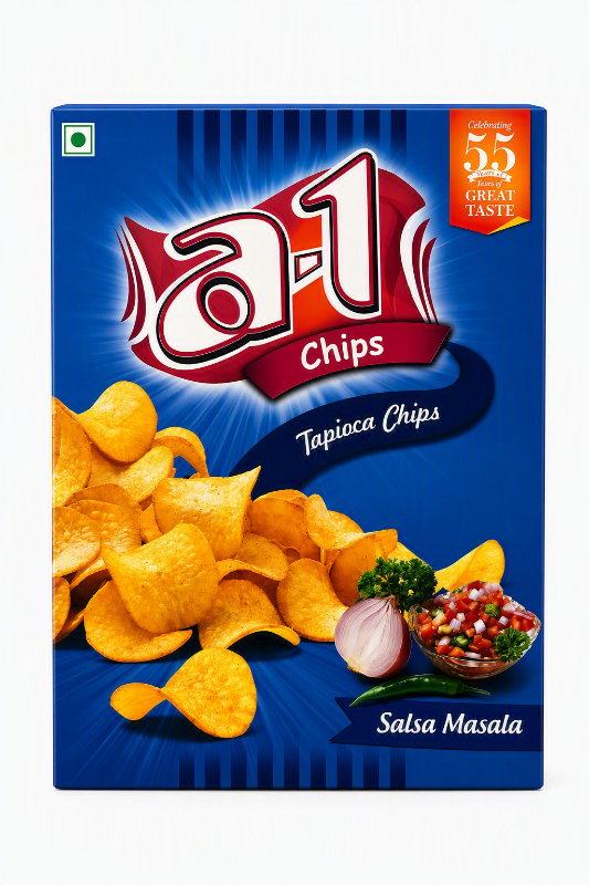 A1 Tapioca Chips (Salsa Masala)