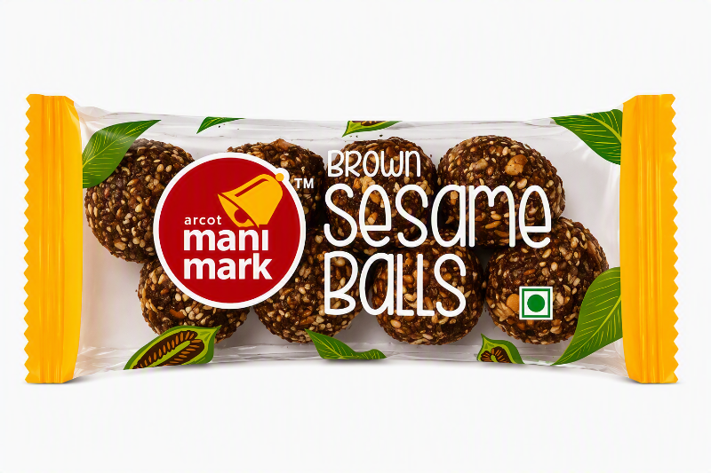 Manimark Brown Sesame Balls