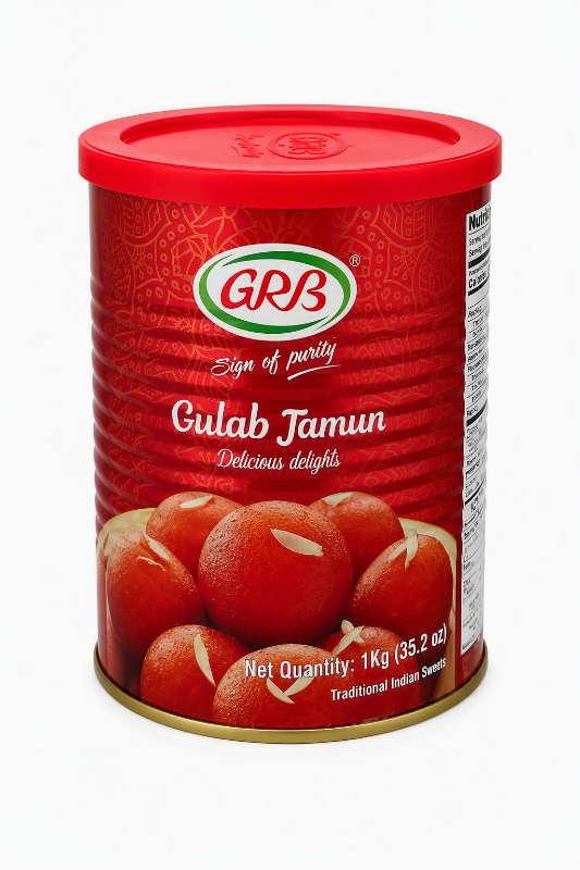 GRB Gulab Jamun 1kg 20 pieces (Ready-To-Eat)