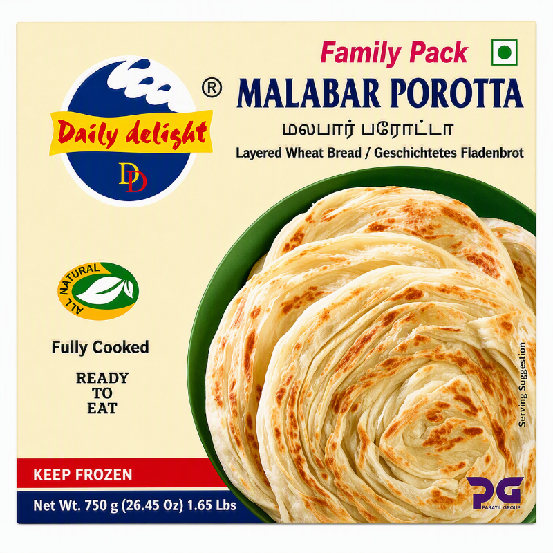 Daily Delight Family Porotta 750gm