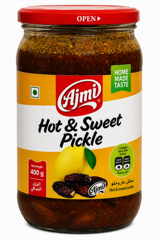 Ajmi Hot & Sweet Pickle 400gm