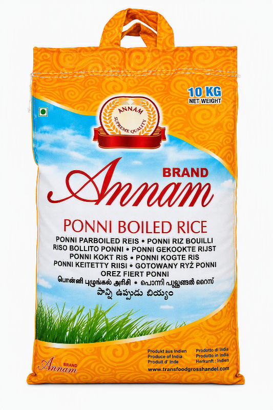 Annam Ponni Boiled Rice 10kg